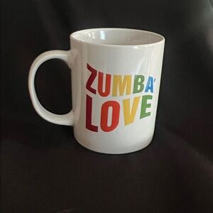 Zumba Fitness Colorful Ceramic Love Mug Coffee Cup New